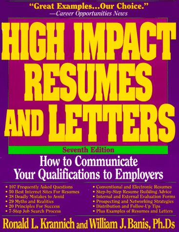 High Impact Resumes and Letters