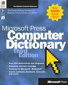 Microsoft Press Computer Dictionary