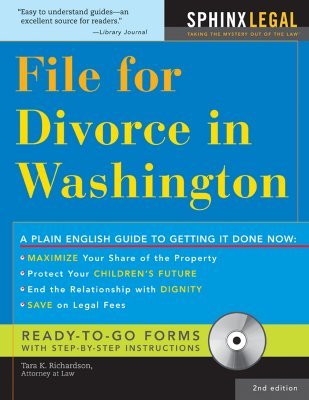 File for Divorce in Washington [With CDROM]