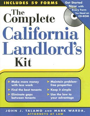 The Complete California Landlord's Kit [With CDROM]