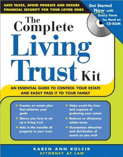 The Complete Living Trust Kit (+ Cd Rom) (Complete . . . Kit)