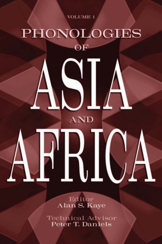 Phonologies Of Asia And Africa