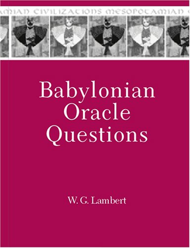 Babylonian Oracle Questions