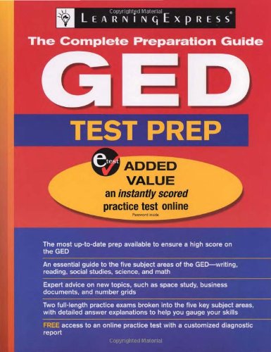 GED Test Prep [With Free Online Practice Test Access Code]