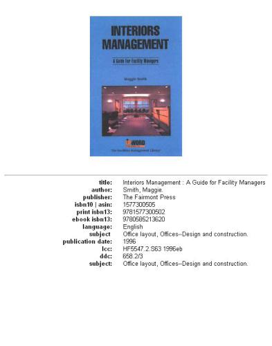 Interiors management