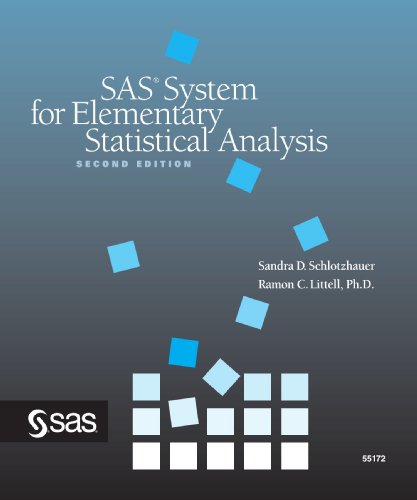 Sas System For Elementary Statistical Analysis