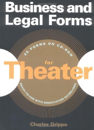Business and Legal Forms for Theater