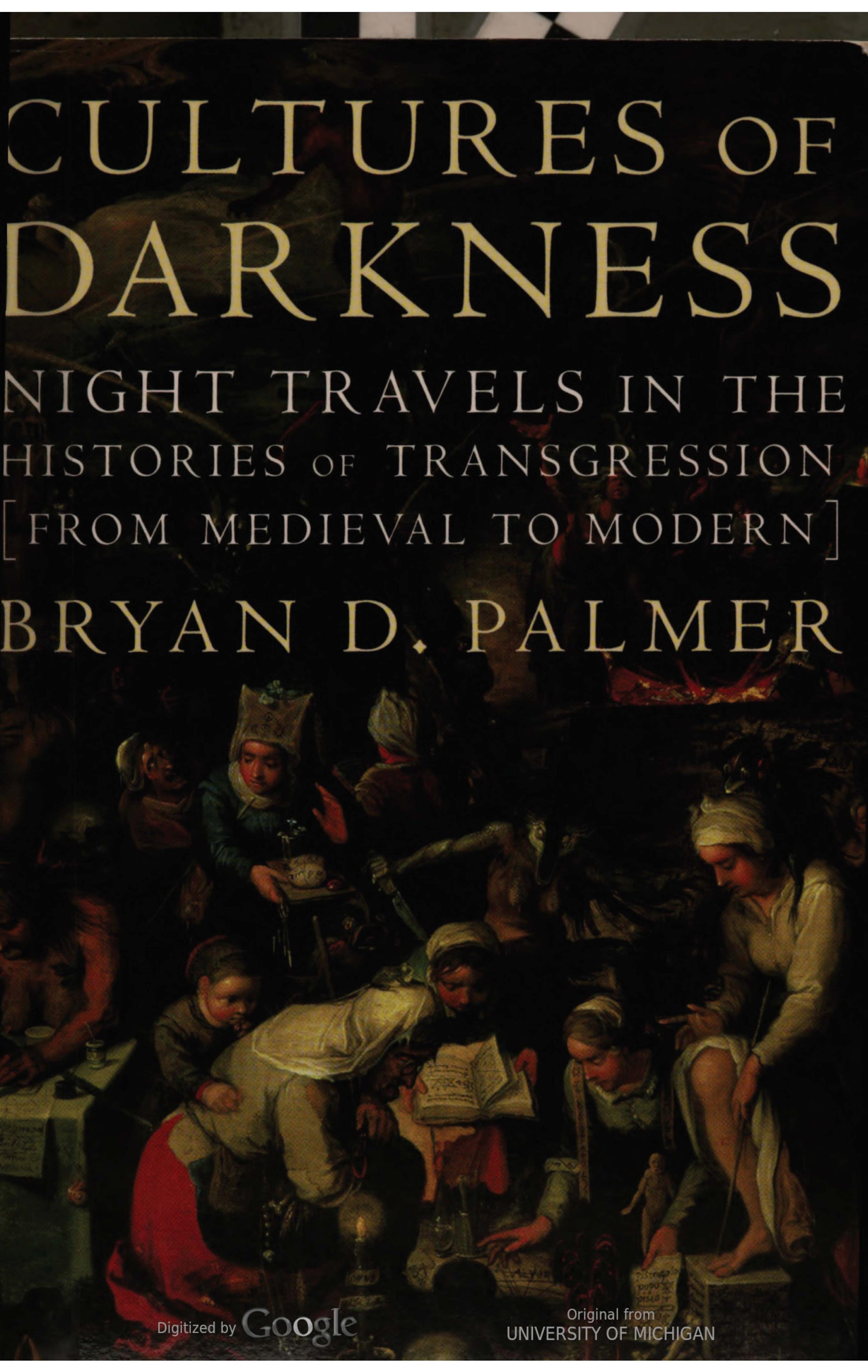 Cultures of Darkness