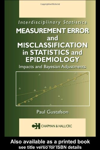 Measurement Error and Misclassification in Statistics and Epidemiology