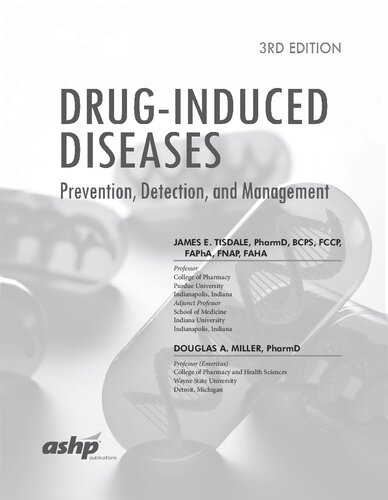 Drug-induced diseases : prevention, detection, and management