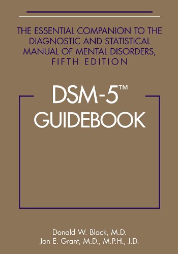 Dsm-5(r) Guidebook