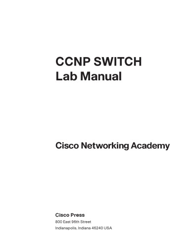 CCNP Switch Lab Manual