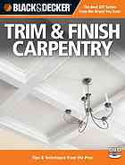 Trim &amp; Finish Carpentry