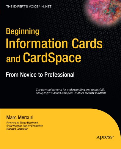 Beginning Information Cards and Cardspace