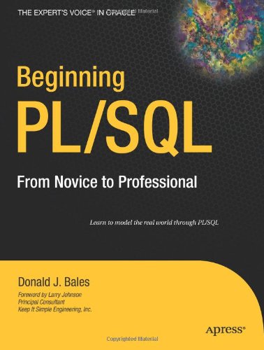 Beginning Pl/SQL