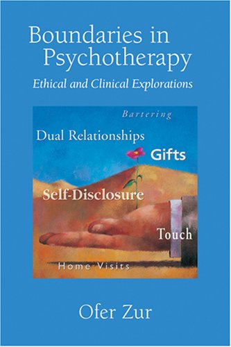 Boundaries in Psychotherapy