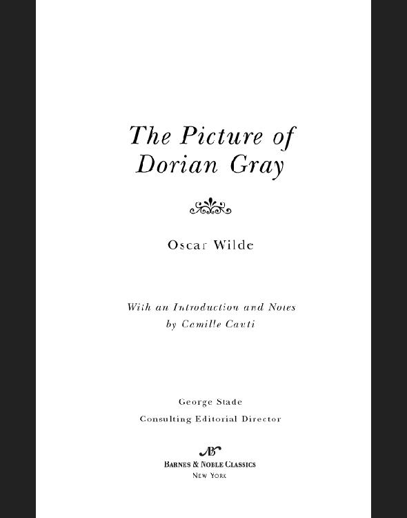 The Picture of Dorian Gray