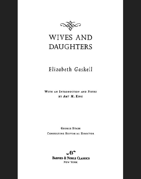 Wives and daughters