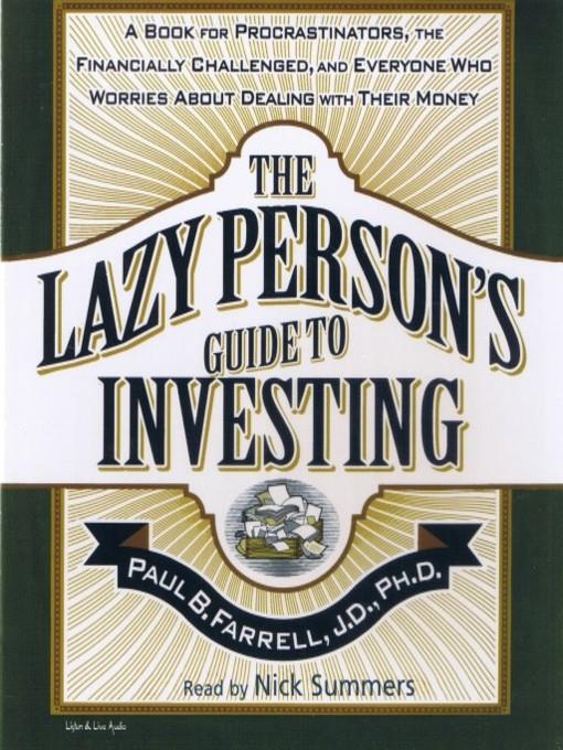 The Lazy Person's Guide to Investing