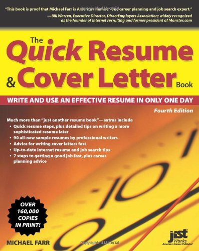 The Quick Resume &amp; Cover Letter Book