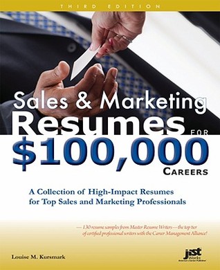 Sales &amp; Marketing Resumes for $100,000 Careers