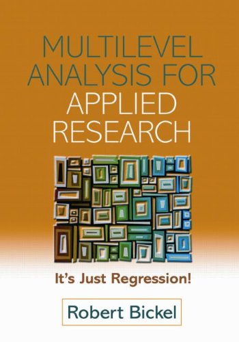 Multilevel Analysis for Applied Research