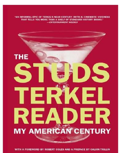 The Studs Terkel Reader