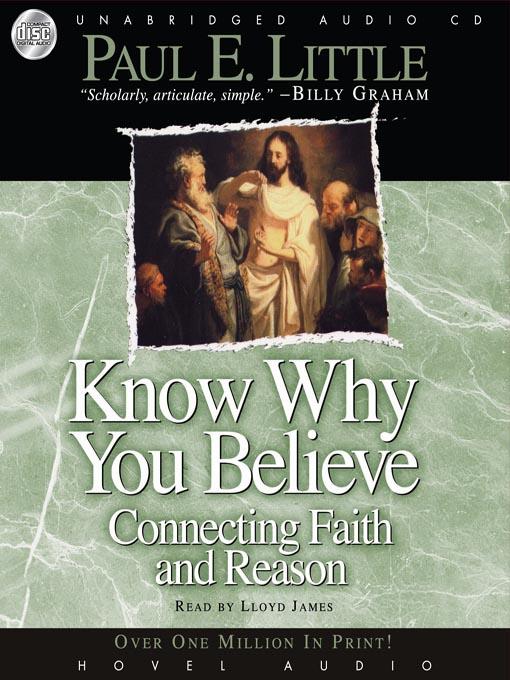 Know Why You Believe