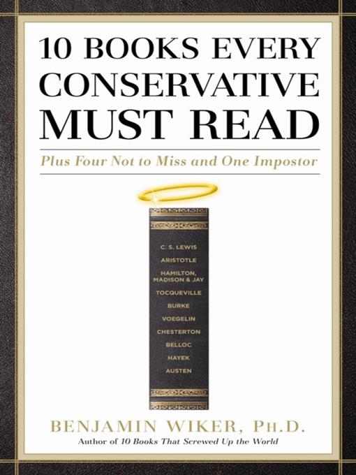 10 Books Every Conservative Must Read