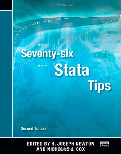 Seventy Six Stata Tips, 2nd Edition