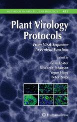 Plant virology protocols : from viral sequence to protein function