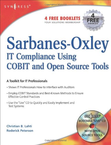 Sarbanes Oxley It Compliance Using Cobit And Open Source Tools