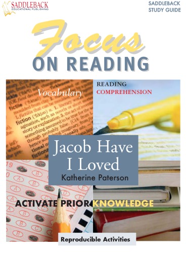 Jacob Have I Loved Reading Guide (Saddleback's Focus on Reading Study Guides)