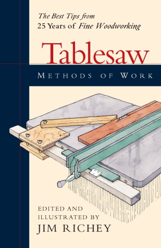 Tablesaw : methods of work