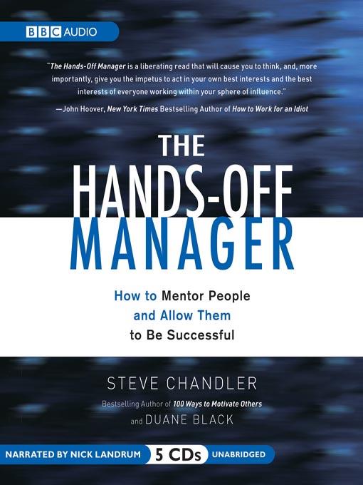 The Hands-Off Manager