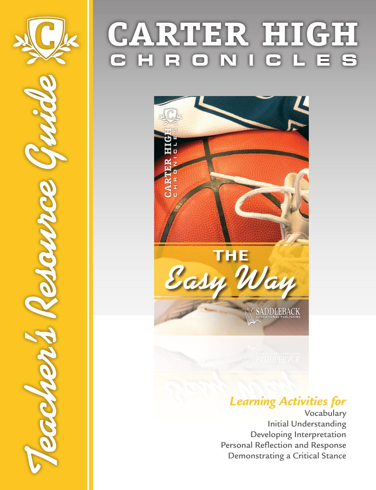 The Easy Way Teacher's Resource Guide CD