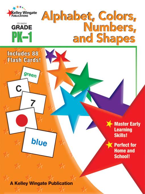 Alphabet, Colors, Numbers, and Shapes, Grades Pre-K - 1