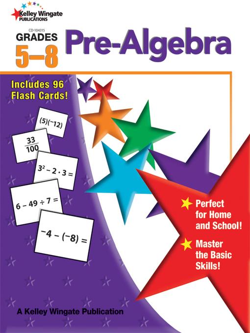 Pre-Algebra, Grades 5 - 8