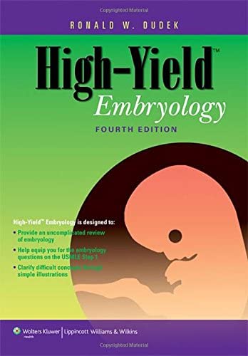 High-Yield Embryology (High Yield Series)