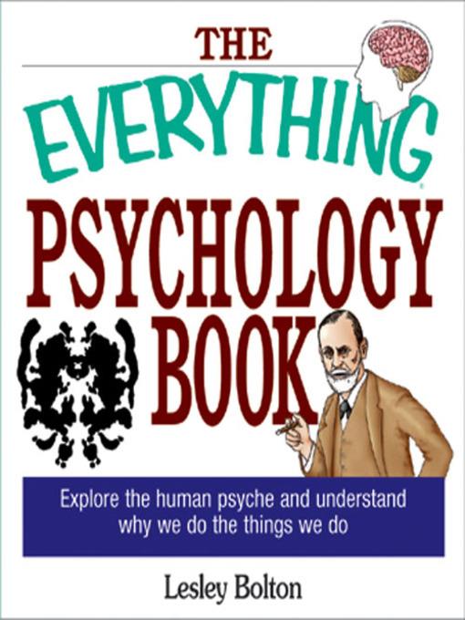 The Everything Psychology Book