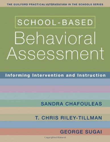 School-Based Behavioral Assessment