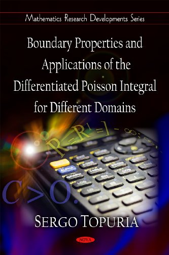 Boundary Properties and Applications of the Differentiated Poisson Integral for Different Domains