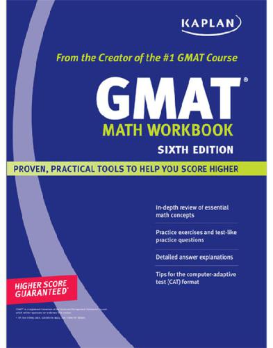 Kaplan GMAT Math Workbook