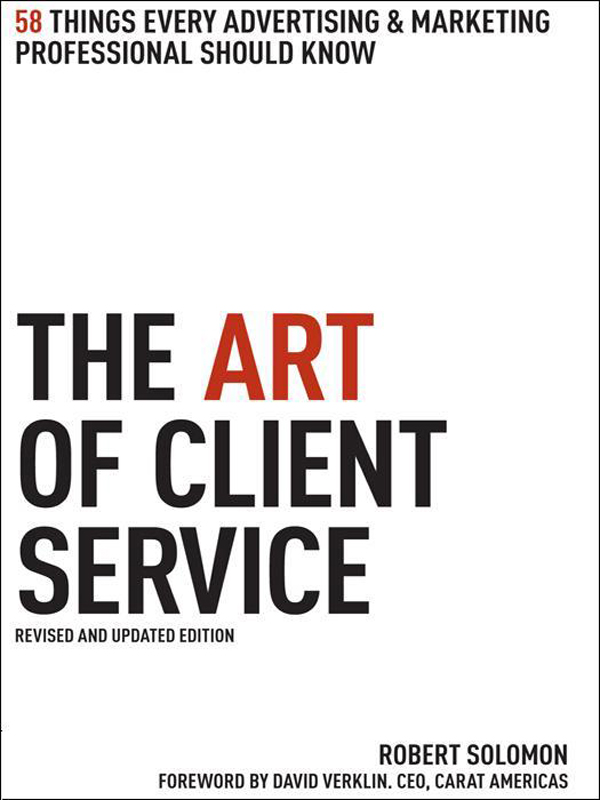 The Art of Client Service, Revised and Updated Edition