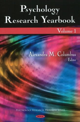 Psychology research yearbook. Volume 1
