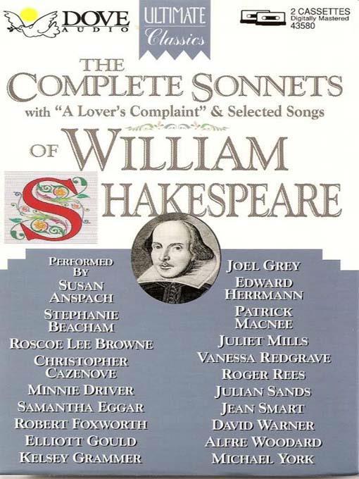 The Complete Sonnets of William Shakespeare