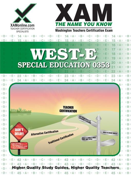 WEST-E Special Education 0353