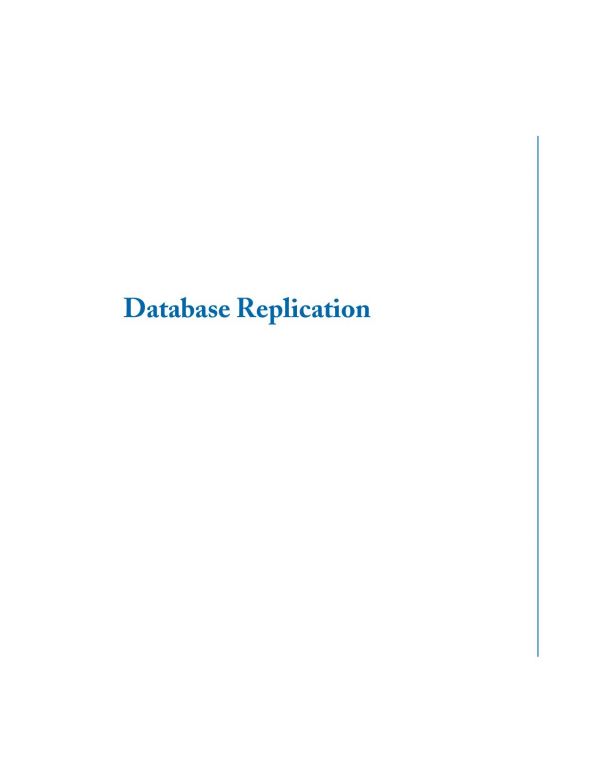 Database Replication (Synthesis Lectures On Data Management)