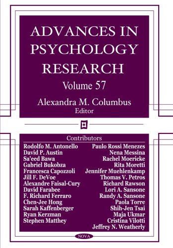 Advances in psychology research. Volume 57