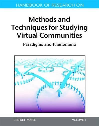 Handbook of Research on Methods and Techniques for Studying Virtual Communities